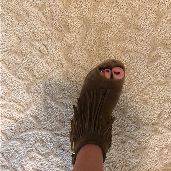 Sued Fringe shoes - Picture 2 of 7